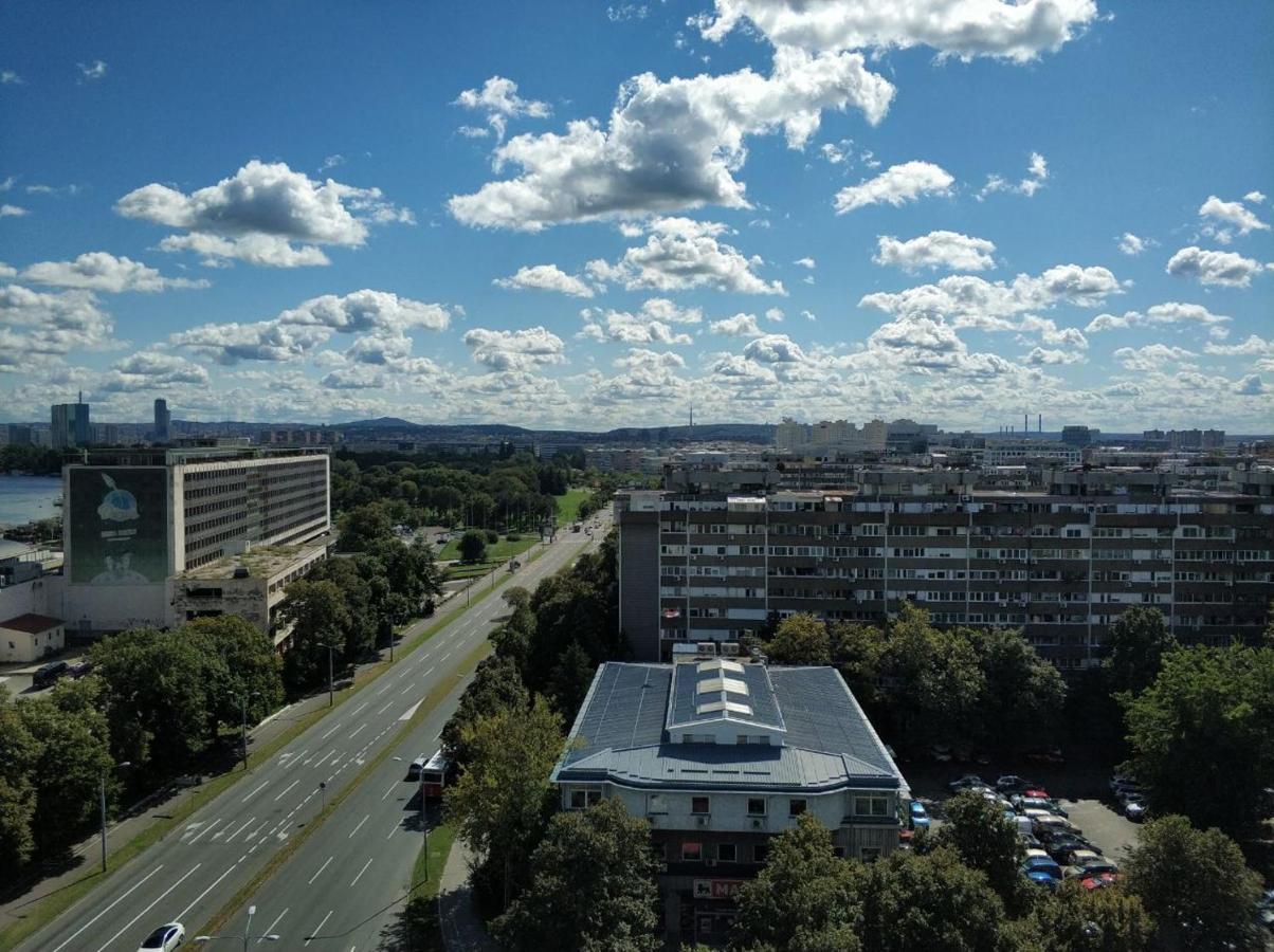 شقة Alexplatz Danube View بلغراد المظهر الخارجي الصورة