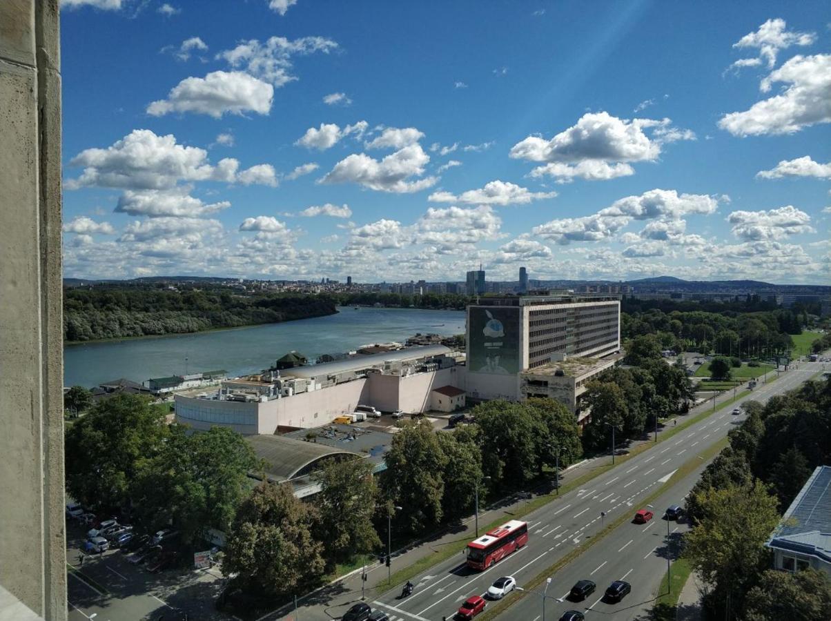 شقة Alexplatz Danube View بلغراد المظهر الخارجي الصورة